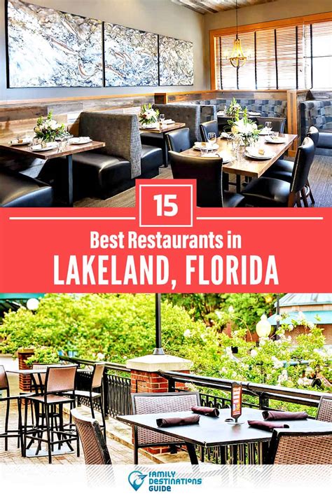 Best restaurants in lakeland. Things To Know About Best restaurants in lakeland. 